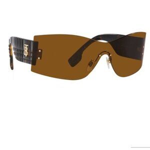 Burberry Sunglasses Bella BE3137 110963 Havanna Rimless Shield Brown Lens